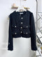 Women Elegant Tweed Jacket
